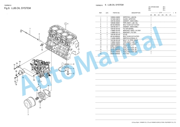 Yanmar 4TNV84-GGE Parts Catalog-2