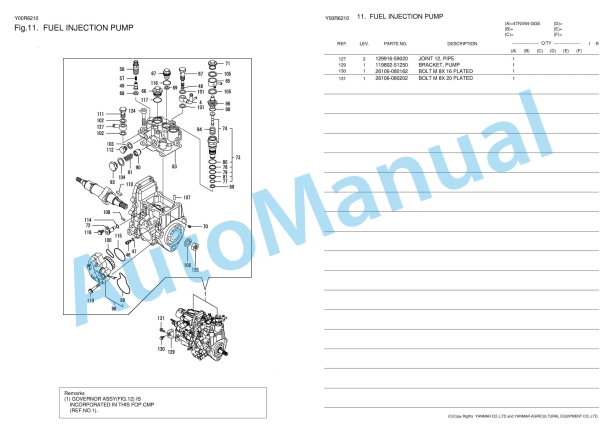 Yanmar 4TNV84-GGE Parts Catalog-3