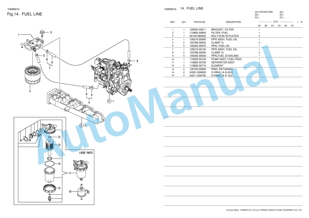 Yanmar 4TNV84-GGE Parts Catalog-5