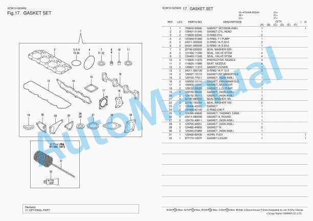 Yanmar 4TNV88-BDSA2 Parts Catalog 5 Yanmar 4TNV88-BDSA2 Parts Catalog - Image 5