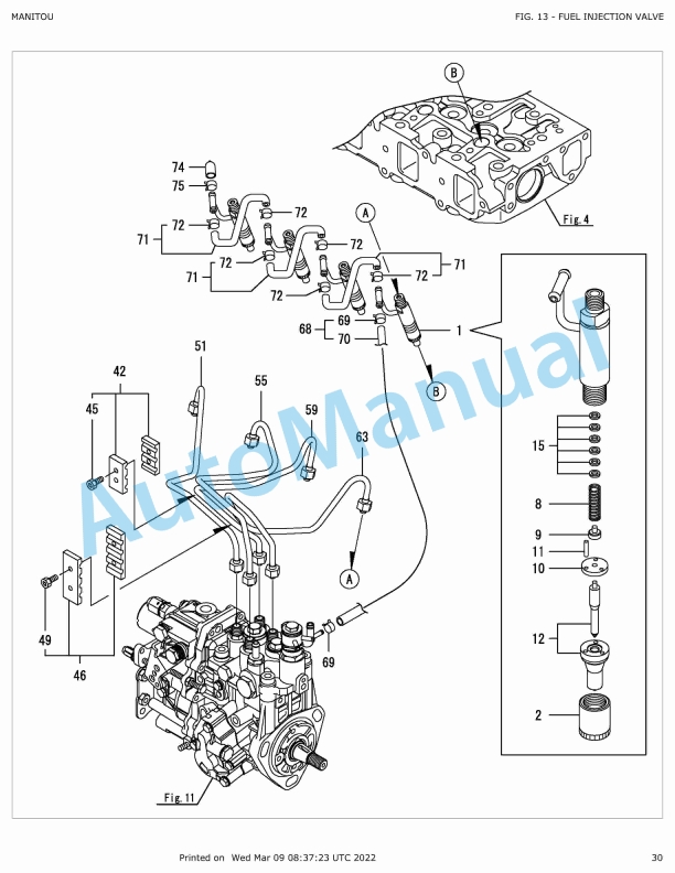 Yanmar 4TNV88-BKMSR2 Engine Parts Catalog 4 Yanmar 4TNV88-BKMSR2 Engine Parts Catalog - Image 4