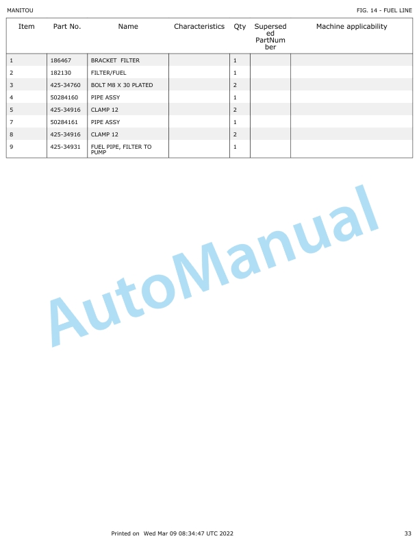 Yanmar 4TNV88-BXBV Engine Parts Catalog 4 Yanmar 4TNV88-BXBV Engine Parts Catalog - Image 4