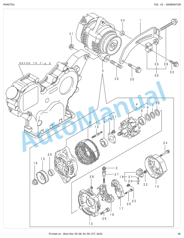 Yanmar 4TNV88-BXBV Engine Parts Catalog 5 Yanmar 4TNV88-BXBV Engine Parts Catalog - Image 5