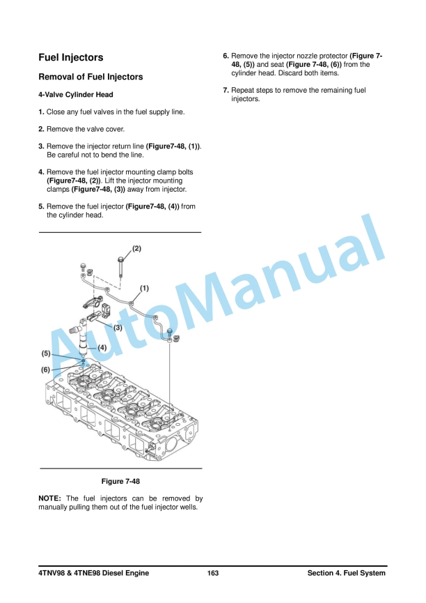 Yanmar 4TNV98, 4TNE98 Diesel Engine Service Manual-3