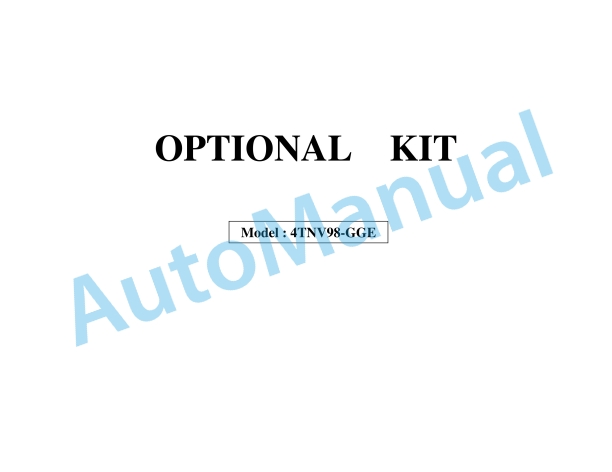 Yanmar 4TNV98-GGE Parts Catalog-4