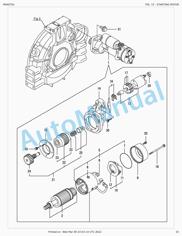 Yanmar 4TNV98-ZNMS3R iT4 Engine Parts Catalog 5 Yanmar 4TNV98-ZNMS3R iT4 Engine Parts Catalog - Image 5