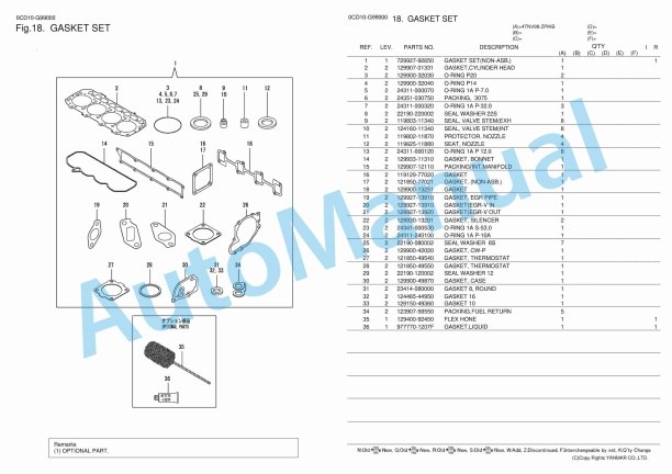 Yanmar 4TNV98-ZPIKB Parts Catalog 5 Yanmar 4TNV98-ZPIKB Parts Catalog - Image 5