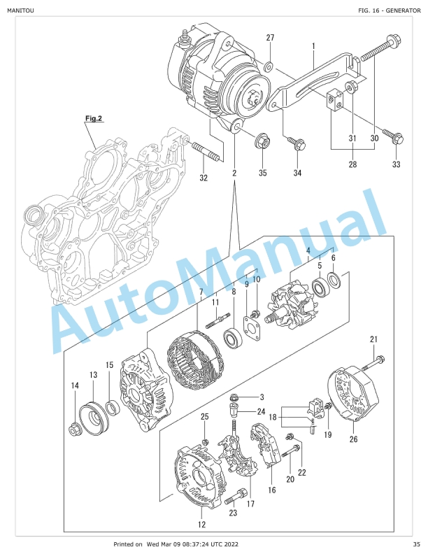Yanmar 4TNV98-ZWBV1 Engine Parts Catalog 5 Yanmar 4TNV98-ZWBV1 Engine Parts Catalog - Image 5