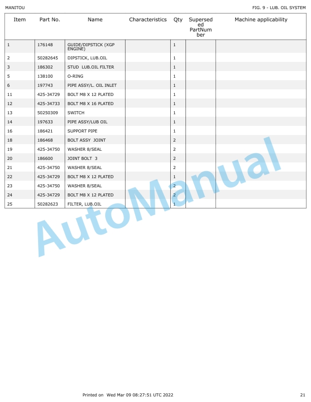 Yanmar 4TNV98-ZWBV2 Engine Parts Catalog 2 Yanmar 4TNV98-ZWBV2 Engine Parts Catalog - Image 2