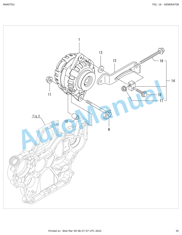 Yanmar 4TNV98-ZWBV2 Engine Parts Catalog 5 Yanmar 4TNV98-ZWBV2 Engine Parts Catalog - Image 5