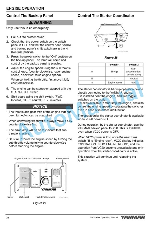 Yanmar 6LF485, 6LF530, 6LF550 Marine Engine Operation Manual 2 Yanmar 6LF485, 6LF530, 6LF550 Marine Engine Operation Manual - Image 2