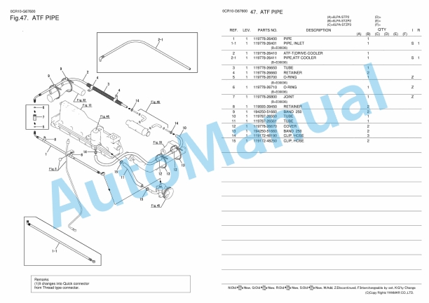 Yanmar 6LPA-STP2, 6LPA-STZP2, 6LPA-STZP3 Diesel Engine Parts Catalog 3 Yanmar 6LPA-STP2, 6LPA-STZP2, 6LPA-STZP3 Diesel Engine Parts Catalog - Image 3