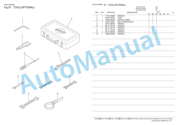 Yanmar 6LPA-STP2, 6LPA-STZP2, 6LPA-STZP3 Diesel Engine Parts Catalog 5 Yanmar 6LPA-STP2, 6LPA-STZP2, 6LPA-STZP3 Diesel Engine Parts Catalog - Image 5