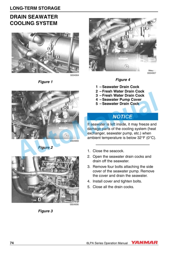 Yanmar 6LPA-STP2, 6LPA-STZP2 Marine Engine Operation Manual 0A6LP-G00103 4 Yanmar 6LPA-STP2, 6LPA-STZP2 Marine Engine Operation Manual 0A6LP-G00103 - Image 4