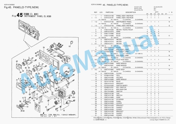 Yanmar 6LY-UTE, 6LYM-UTE, 6LY-STE, 6LYM-STE Parts Catalog 5 Yanmar 6LY-UTE, 6LYM-UTE, 6LY-STE, 6LYM-STE Parts Catalog - Image 5