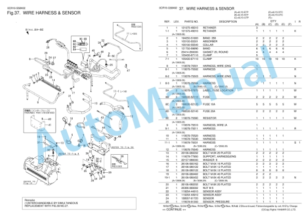 Yanmar 6LY3-ETP, 6LY3-STP, 6LY3-UTP, 6LY3-STC, 6LY3-UTC Parts Catalog 4 Yanmar 6LY3-ETP, 6LY3-STP, 6LY3-UTP, 6LY3-STC, 6LY3-UTC Parts Catalog - Image 4