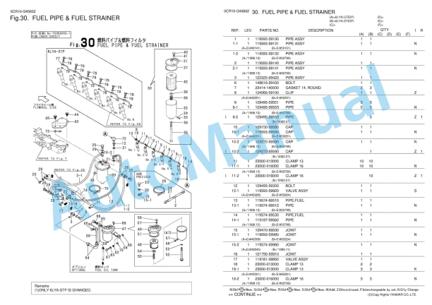 Yanmar 6LYA-UTE, 6LYA-STE, 6LYA-UTP, 6LYA-STP Parts Catalog 2 Yanmar 6LYA-UTE, 6LYA-STE, 6LYA-UTP, 6LYA-STP Parts Catalog - Image 2