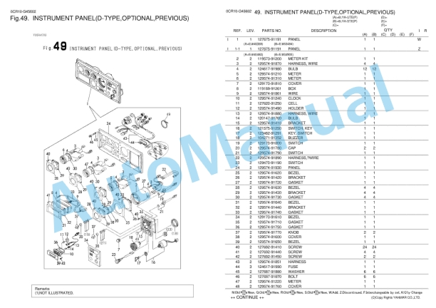 Yanmar 6LYA-UTE, 6LYA-STE, 6LYA-UTP, 6LYA-STP Parts Catalog 5 Yanmar 6LYA-UTE, 6LYA-STE, 6LYA-UTP, 6LYA-STP Parts Catalog - Image 5