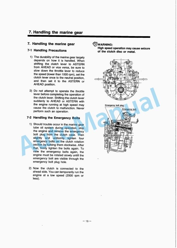Yanmar 6LY(M)-UTE, 6LY(M)-UTEHD, 6LY(M)-STE Diesel Engine Operation Manual-3