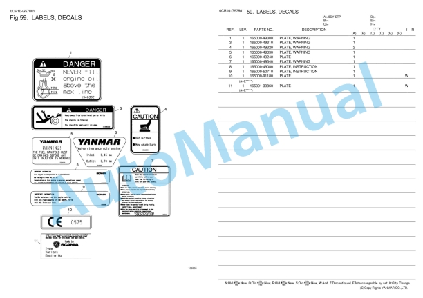 Yanmar 8SY-STP Diesel Engine Parts Catalog 2 Yanmar 8SY-STP Diesel Engine Parts Catalog - Image 2