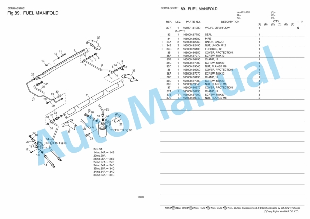 Yanmar 8SY-STP Diesel Engine Parts Catalog 4 Yanmar 8SY-STP Diesel Engine Parts Catalog - Image 4