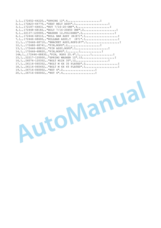 Yanmar B08-3 Crawler Backhoe For EU Parts Catalog 2 Yanmar B08-3 Crawler Backhoe For EU Parts Catalog - Image 2