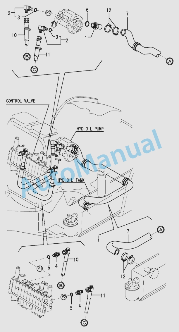 Yanmar B08-3 Crawler Backhoe For EU Parts Catalog 5 Yanmar B08-3 Crawler Backhoe For EU Parts Catalog - Image 5