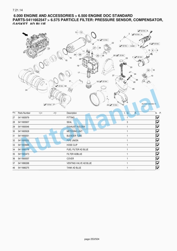 Yanmar B110W V1 Wheeled Excavator Parts Catalog-2