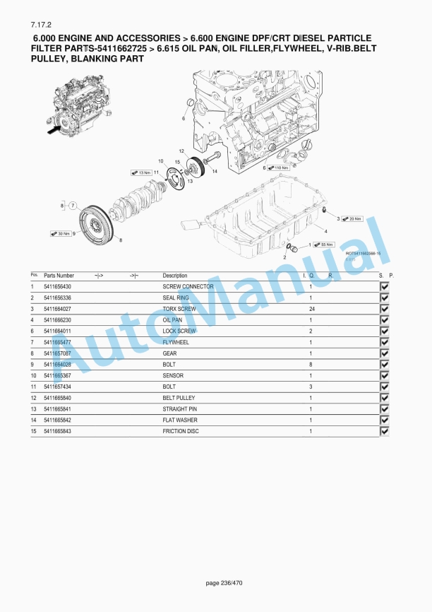 Yanmar B110W V2 Wheeled Excavator Parts Catalog-2
