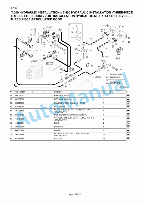 Yanmar B110W V3 Wheeled Excavator Parts Catalog-3