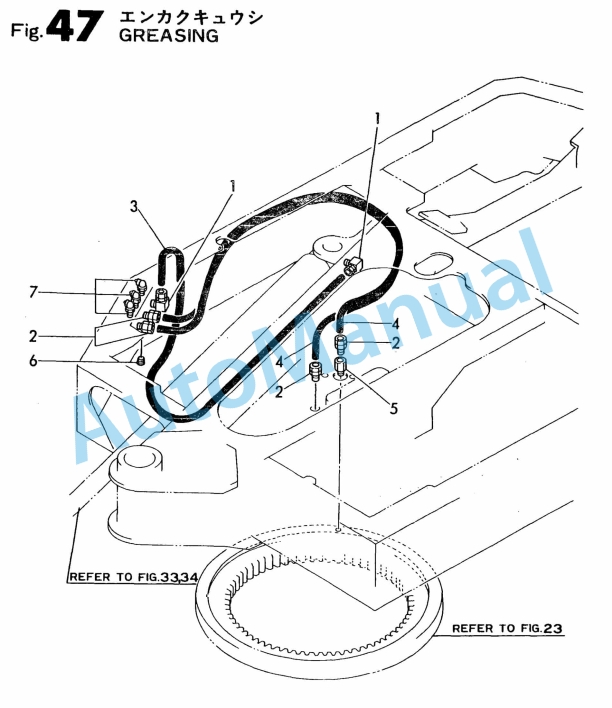 Yanmar B12, B17 Crawler Backhoe Parts Catalog Y00S2983-5