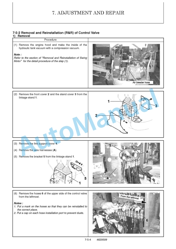 Yanmar B14(US) Excavator Service Manual 5 Yanmar B14(US) Excavator Service Manual - Image 5