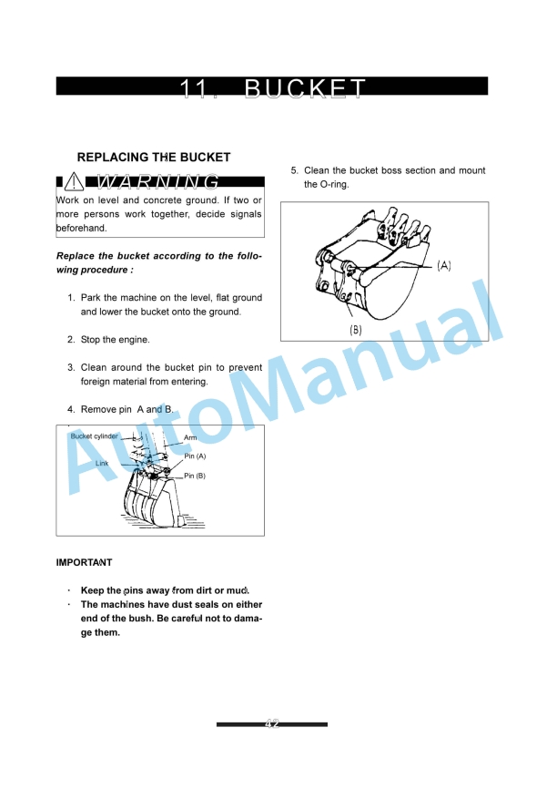 Yanmar B15-3, B17-3, B18 Excavator Operator Manual-2