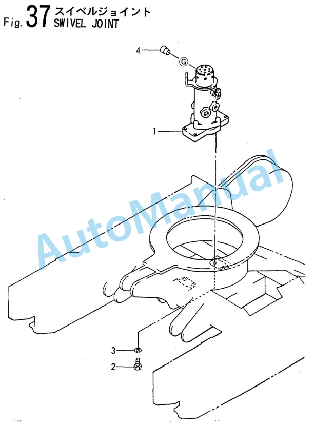 Yanmar B15 Crawler Backhoe Parts Catalog Y00S3620-3