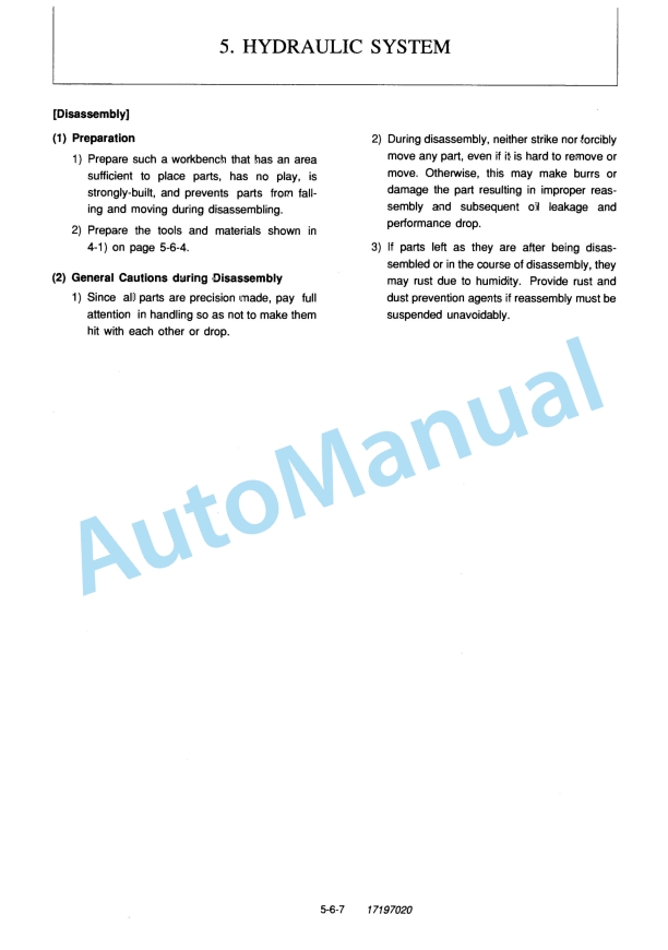 Yanmar B22-2, B22-2A Excavator Service Manual 2 Yanmar B22-2, B22-2A Excavator Service Manual - Image 2