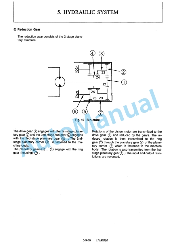 Yanmar B22-2, B22-2A Excavator Service Manual 3 Yanmar B22-2, B22-2A Excavator Service Manual - Image 3