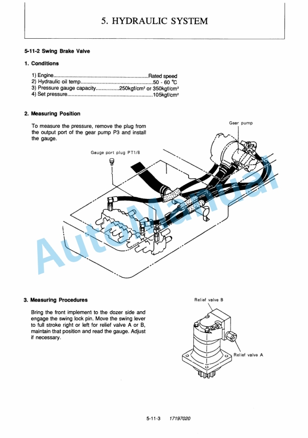 Yanmar B22-2, B22-2A Excavator Service Manual 4 Yanmar B22-2, B22-2A Excavator Service Manual - Image 4