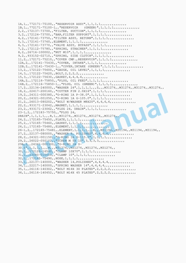 Yanmar B22-2 Crawler Backhoe Parts Catalog Y00K2851 4 Yanmar B22-2 Crawler Backhoe Parts Catalog Y00K2851 - Image 4