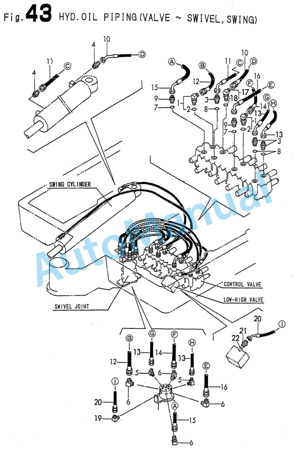 Yanmar B22-2 Crawler Backhoe Parts Catalog Y00S3351 5 Yanmar B22-2 Crawler Backhoe Parts Catalog Y00S3351 - Image 5