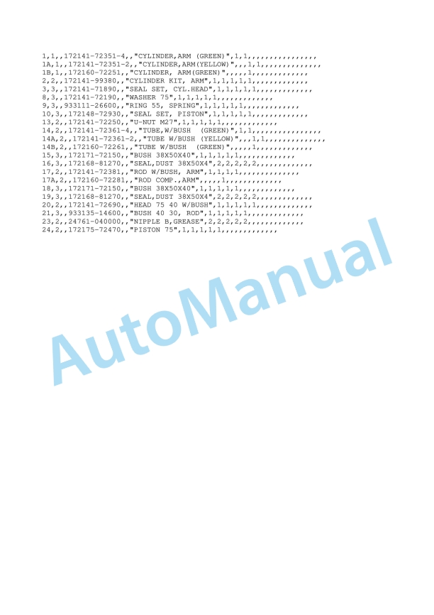 Yanmar B22-2B Crawler Backhoe Parts Catalog Y00K3452 2 Yanmar B22-2B Crawler Backhoe Parts Catalog Y00K3452 - Image 2