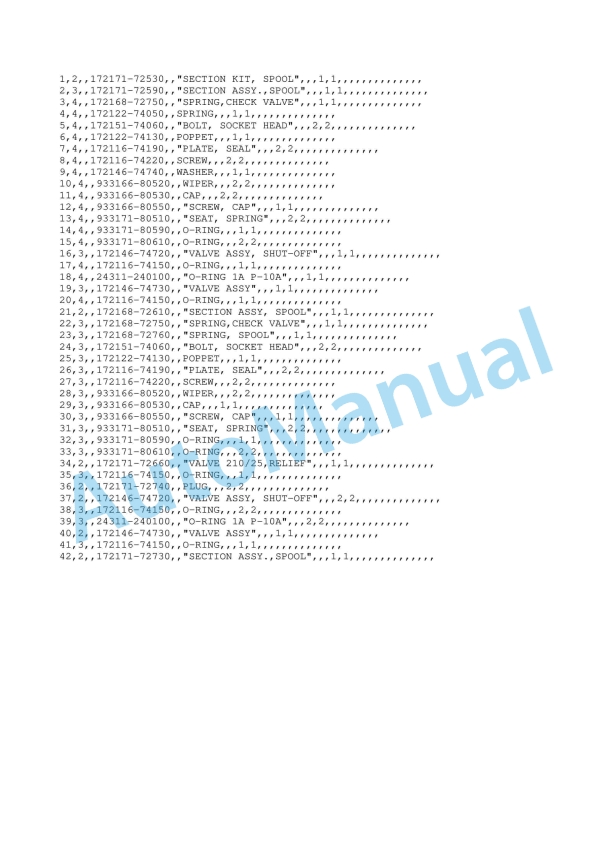 Yanmar B22-2B Crawler Backhoe Parts Catalog Y00K3452 3 Yanmar B22-2B Crawler Backhoe Parts Catalog Y00K3452 - Image 3