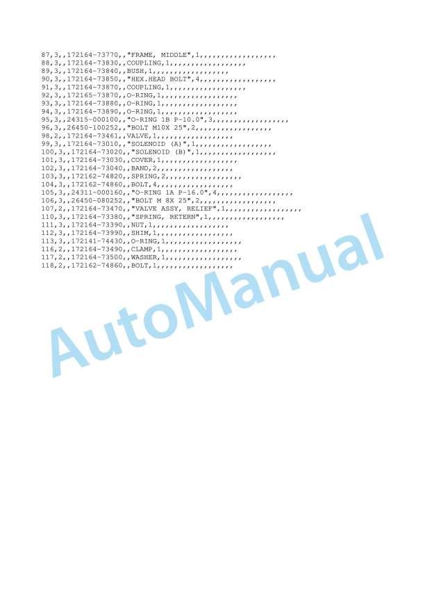 Yanmar B22-2B Crawler Backhoe Parts Catalog Y00S3870 2 Yanmar B22-2B Crawler Backhoe Parts Catalog Y00S3870 - Image 2