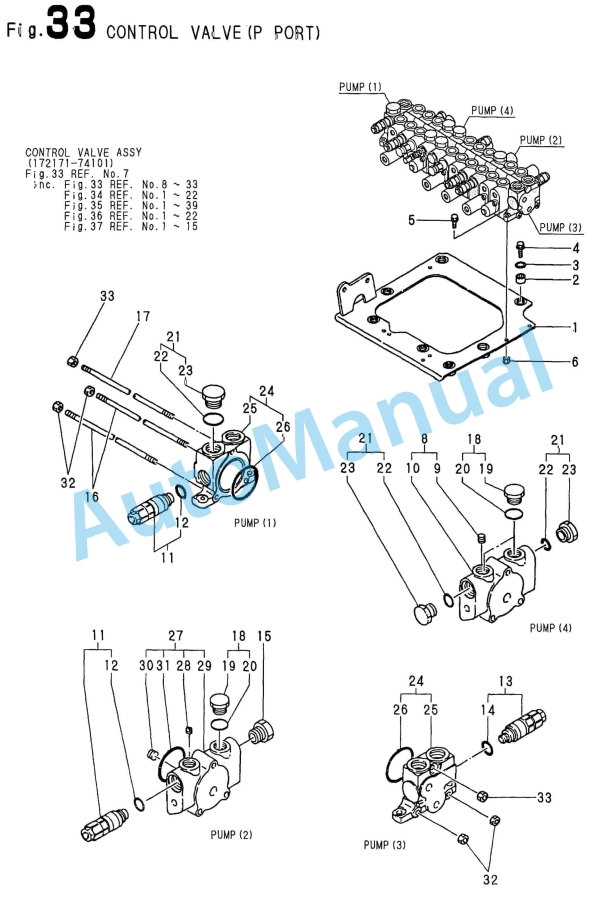 Yanmar B22-2B Crawler Backhoe Parts Catalog Y00S3870 3 Yanmar B22-2B Crawler Backhoe Parts Catalog Y00S3870 - Image 3