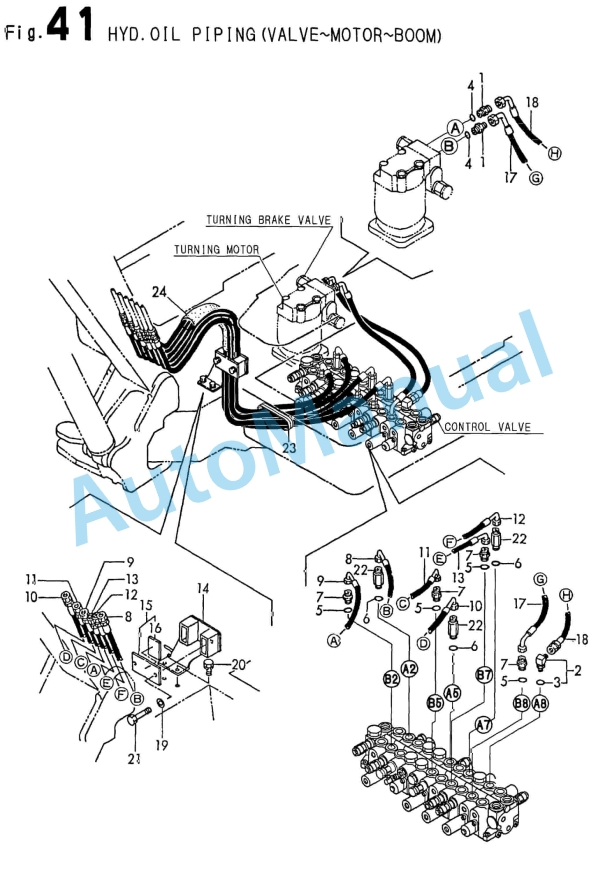 Yanmar B22-2B Crawler Backhoe Parts Catalog Y00S3870 5 Yanmar B22-2B Crawler Backhoe Parts Catalog Y00S3870 - Image 5