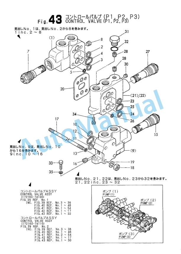 Yanmar B25, B25-1 Crawler Backhoe Parts Catalog Y00K2651 3 Yanmar B25, B25-1 Crawler Backhoe Parts Catalog Y00K2651 - Image 3