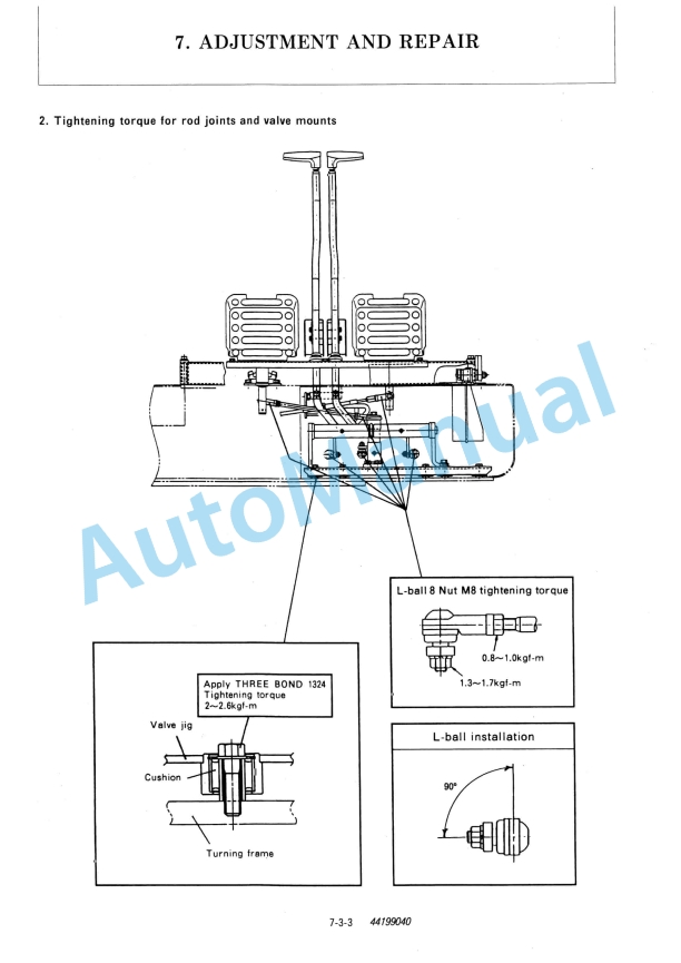 Yanmar B25V Excavator Service Manual-5