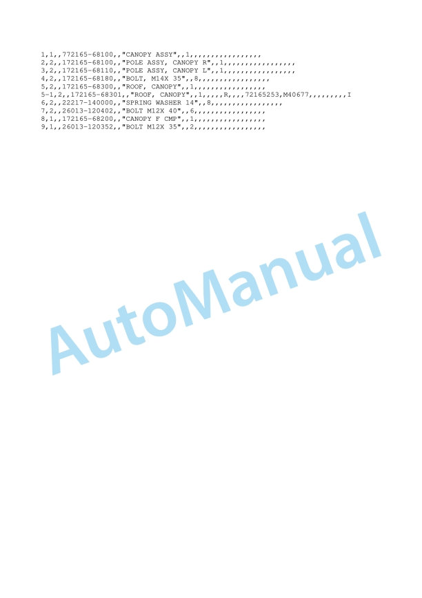 Yanmar B27-2 Crawler Backhoe Parts Catalog Y00S3231 2 Yanmar B27-2 Crawler Backhoe Parts Catalog Y00S3231 - Image 2