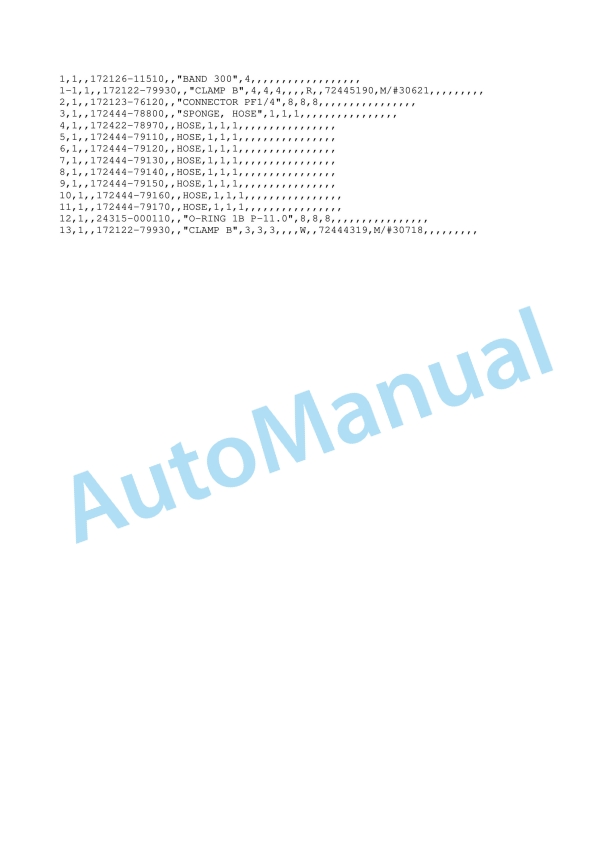 Yanmar B3-3, B3-3A Crawler Backhoe Parts Catalog Y00K3612 5 Yanmar B3-3, B3-3A Crawler Backhoe Parts Catalog Y00K3612 - Image 5