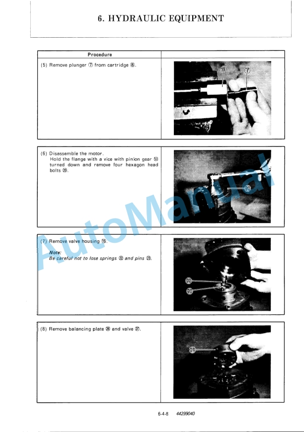 Yanmar B30V Excavator Service Manual 3 Yanmar B30V Excavator Service Manual - Image 3