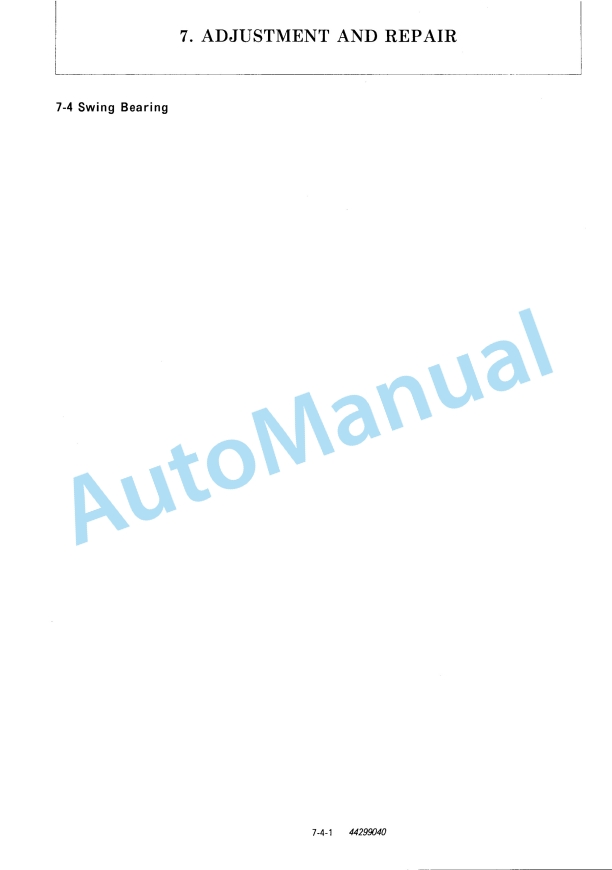 Yanmar B30V Excavator Service Manual 5 Yanmar B30V Excavator Service Manual - Image 5